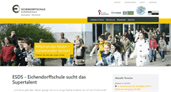 Desktop Screenshot of eichendorffschule.de