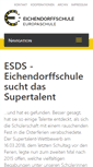 Mobile Screenshot of eichendorffschule.de