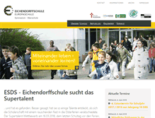 Tablet Screenshot of eichendorffschule.de